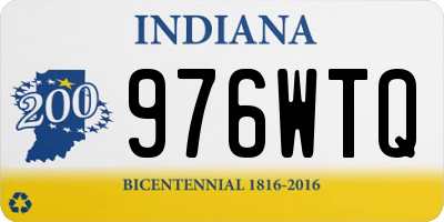 IN license plate 976WTQ