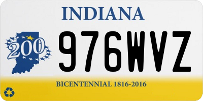 IN license plate 976WVZ