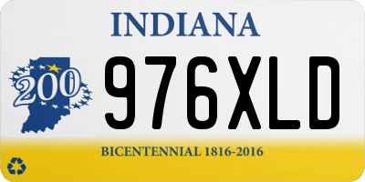 IN license plate 976XLD