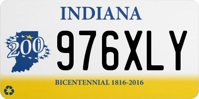 IN license plate 976XLY