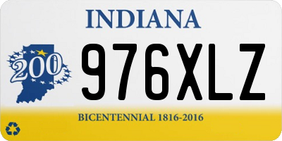 IN license plate 976XLZ