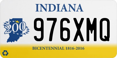 IN license plate 976XMQ