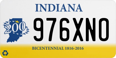 IN license plate 976XNO