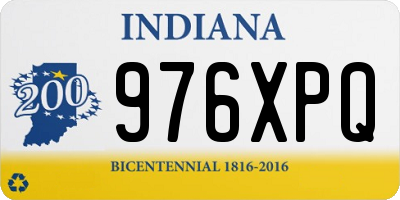 IN license plate 976XPQ