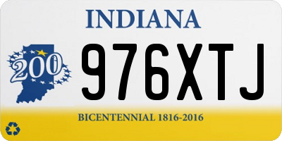IN license plate 976XTJ