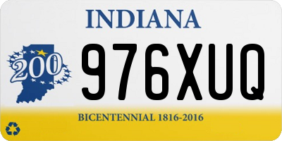 IN license plate 976XUQ