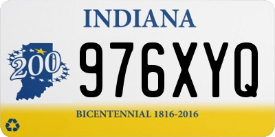 IN license plate 976XYQ