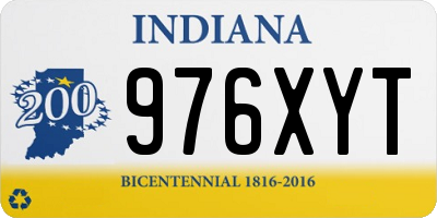IN license plate 976XYT