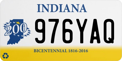 IN license plate 976YAQ