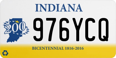 IN license plate 976YCQ