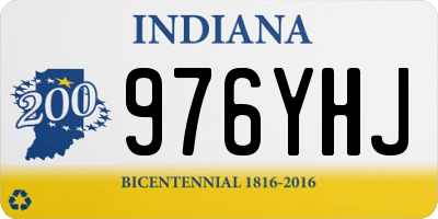 IN license plate 976YHJ