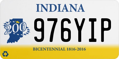 IN license plate 976YIP