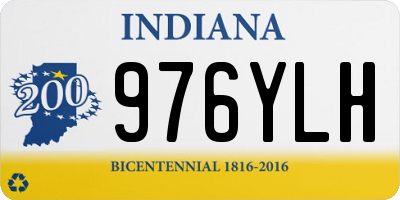 IN license plate 976YLH