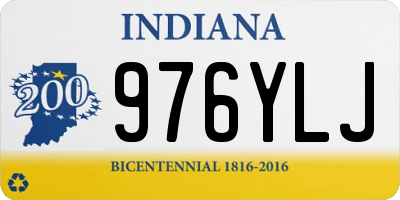 IN license plate 976YLJ
