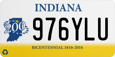 IN license plate 976YLU