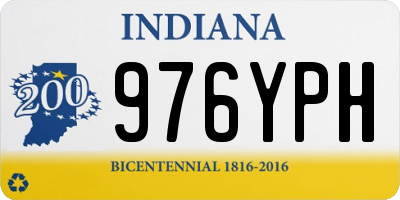 IN license plate 976YPH