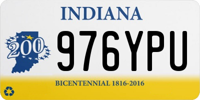 IN license plate 976YPU