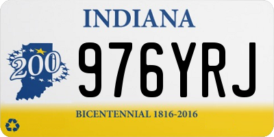 IN license plate 976YRJ