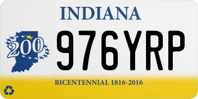IN license plate 976YRP