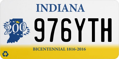 IN license plate 976YTH