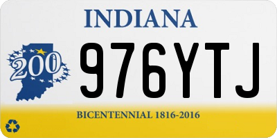 IN license plate 976YTJ