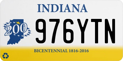 IN license plate 976YTN