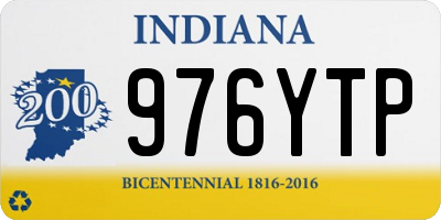 IN license plate 976YTP