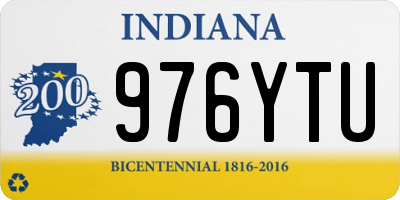 IN license plate 976YTU