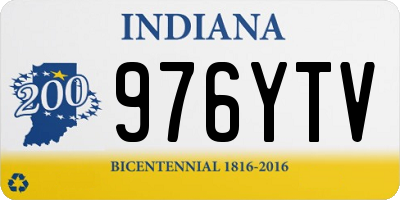 IN license plate 976YTV