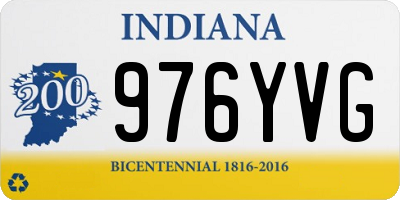 IN license plate 976YVG