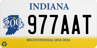 IN license plate 977AAT