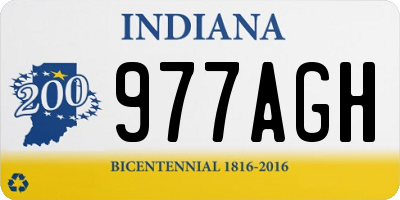IN license plate 977AGH