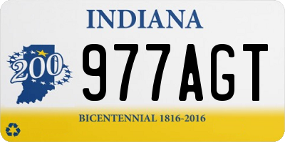 IN license plate 977AGT