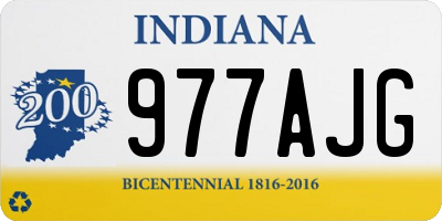 IN license plate 977AJG