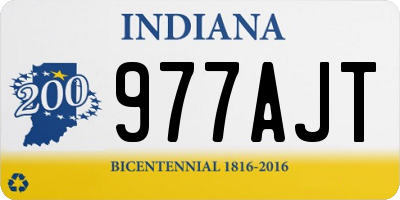 IN license plate 977AJT