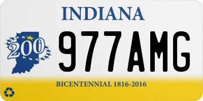 IN license plate 977AMG