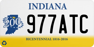 IN license plate 977ATC