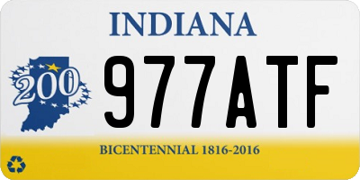 IN license plate 977ATF