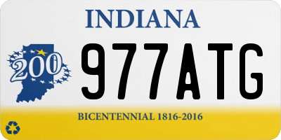 IN license plate 977ATG