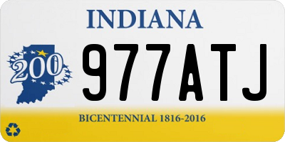 IN license plate 977ATJ