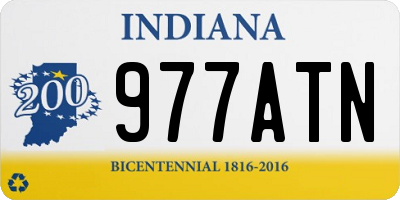 IN license plate 977ATN