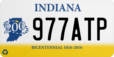 IN license plate 977ATP