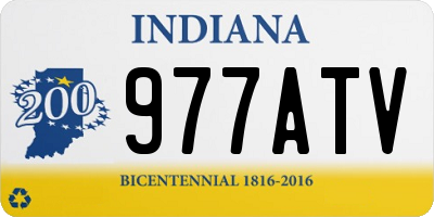 IN license plate 977ATV