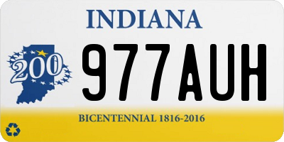 IN license plate 977AUH
