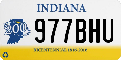 IN license plate 977BHU