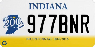 IN license plate 977BNR
