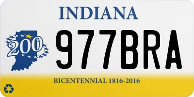 IN license plate 977BRA