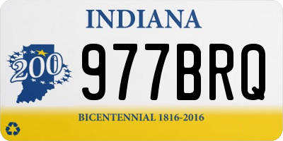 IN license plate 977BRQ