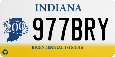 IN license plate 977BRY