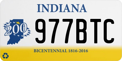 IN license plate 977BTC